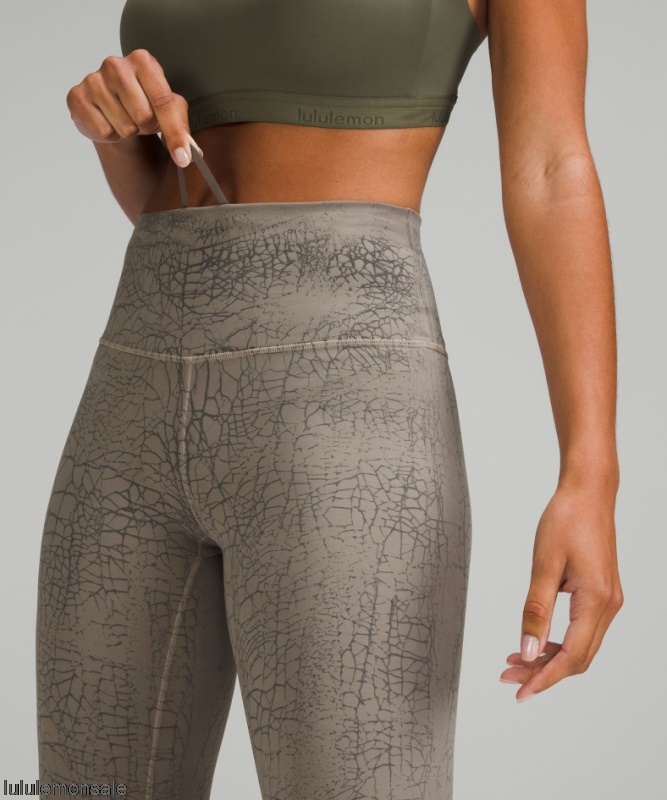 Lululemon Damen DELULU080 | Thread Dye Wunder Train High-rise Crop 23